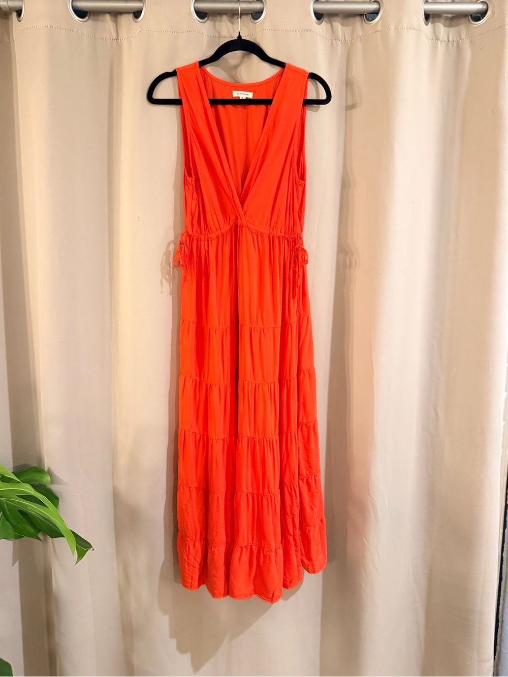 Max Studio Vibrant Orange Dress